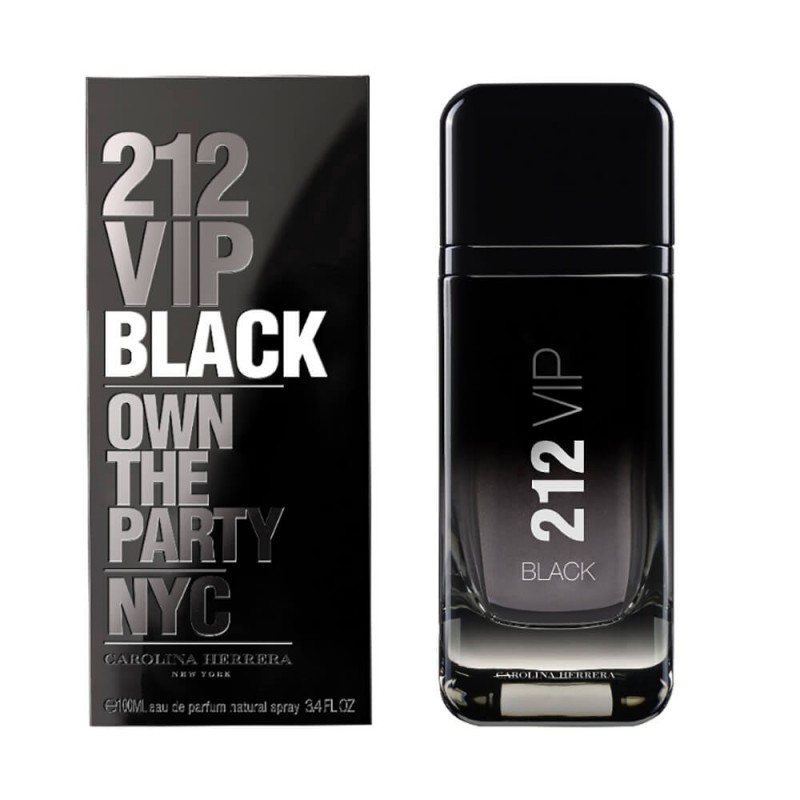 Carolina Herrera 212 Vip Black 100ml Masculino Eau De Parfum