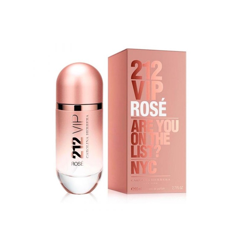 Carolina Herrera 212 VIP Rosé EDP - Feminino 80 ml