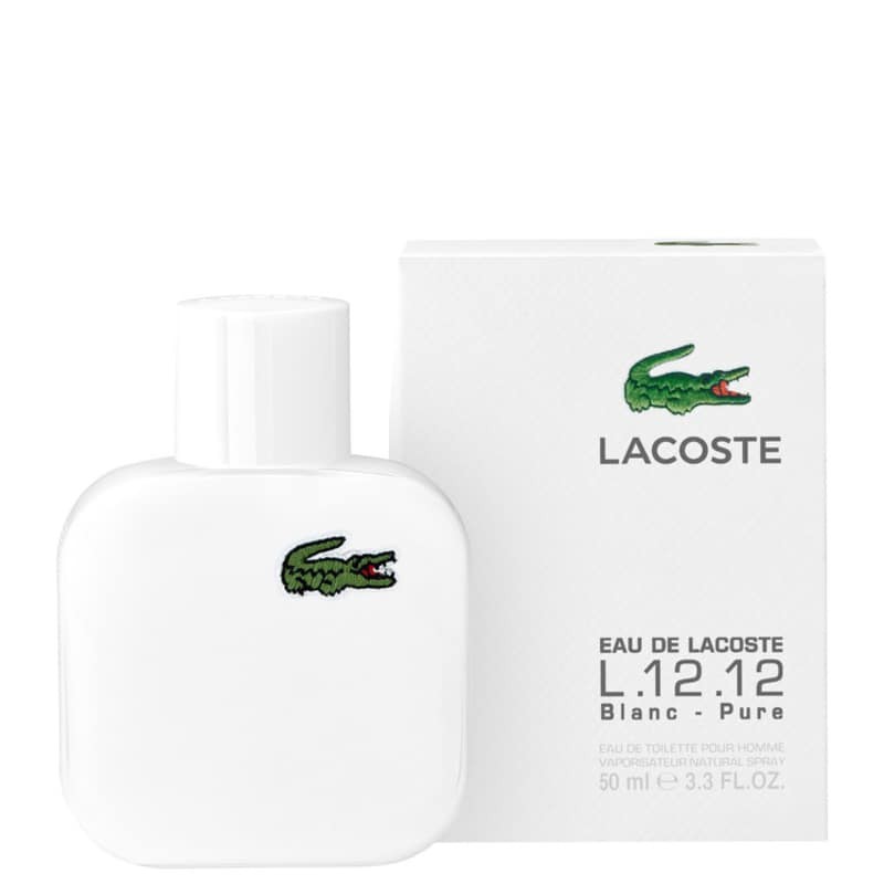 LACOSTE  L.12.12 BLANC  EAU DE TOILETTE 50ML MASCULINO