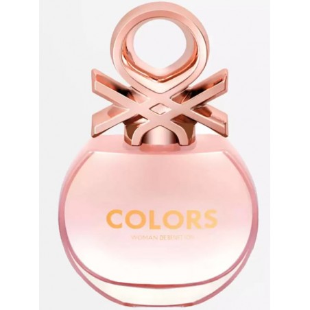 BENETTON COLORS HER ROSE EAU DE TOILETTE-80ML-CAIXA BRANCA-TESTER