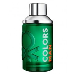 BENETTON COLORS GREEN BENETTON-MASCULINO-EAU DE TOILETTE-100ML-CAIXA BRANCA-TESTER