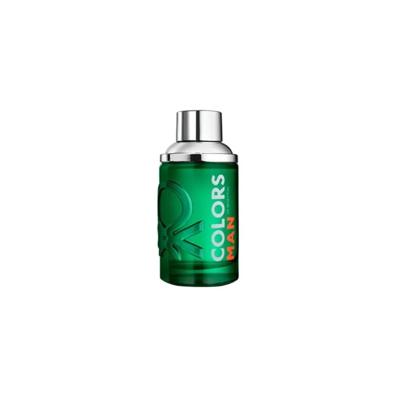 BENETTON COLORS GREEN BENETTON-MASCULINO-EAU DE TOILETTE-100ML-CAIXA BRANCA-TESTER