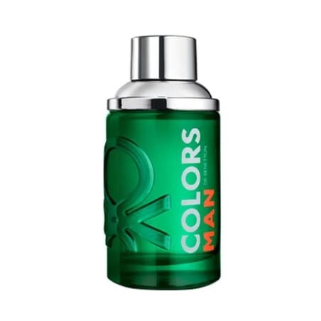 BENETTON COLORS GREEN BENETTON-MASCULINO-EAU DE TOILETTE-100ML-CAIXA BRANCA-TESTER