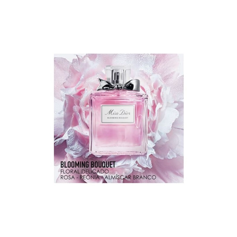 TESTER ORIGINAL SEM USO MISS DIOR BLOOMING BOUQUET  EAU DE TOILETTE FEMININO -100ML