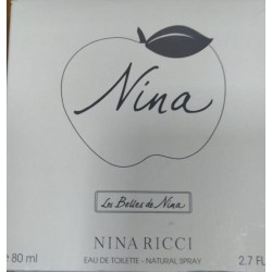 NINA RICCI EAU DE TOILETTE-80ML-CAIXA BRANCA-TESTER