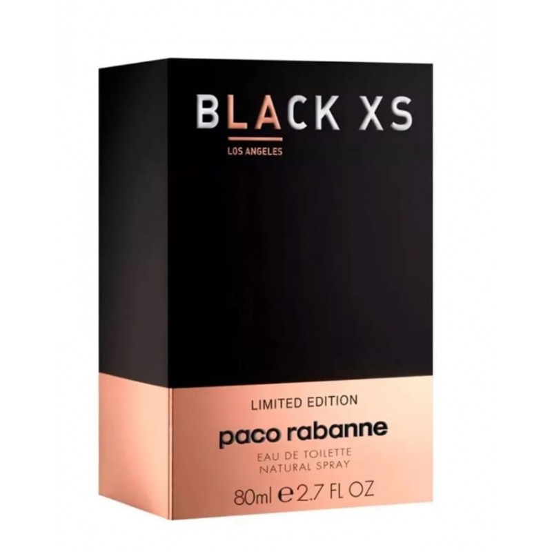 Paco Rabanne Black XS Los Angeles Limited Edition eau de toilette 80 ml feminino