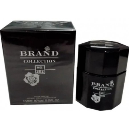 BRAND COLLECTION N.202 25ML PARFUM INSPIRADO BLACK XS/2018 MASCULINO