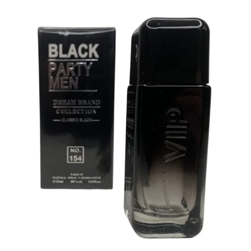 BRAND COLLECTION N.154 25ML PARFUM INSPIRADO 212 VIP MEN BLACK