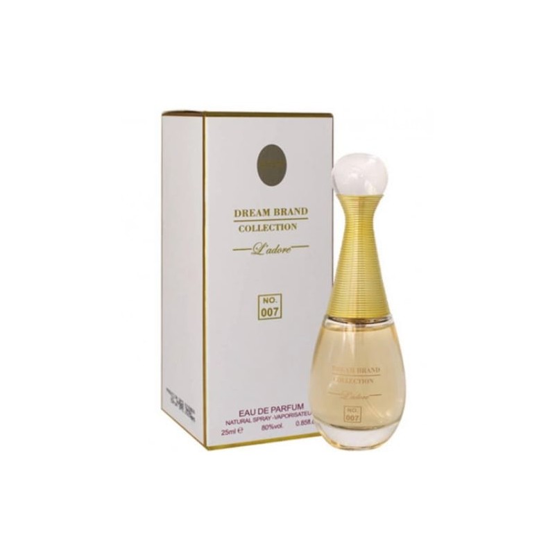 BRAND COLLECTION N.007  25ML PARFUM INSPIRADO J.ADORE FEMININO