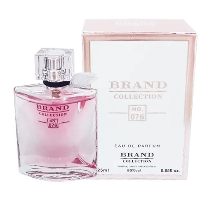 BRAND COLLECTION N.076   25ML EAU DE PARFUM INSPIRADO LA VIE FEMININO