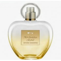 ANTONIO BANDEIRAS HER GOLDEN SECRET 80ML EAU DE TOILETTE FEMININO-CAIXA BRANCA-TESTER