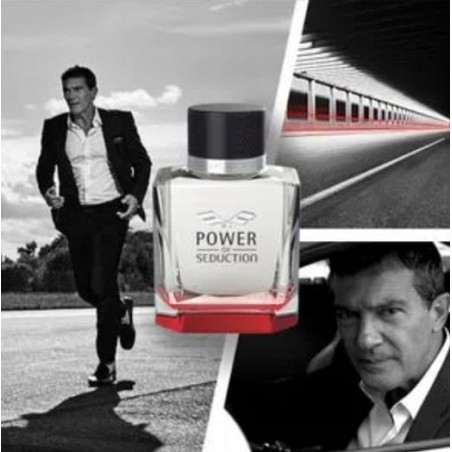 ANTONIO BANDERAS POWER OF SEDUCTION 100ML EAU DE TOILETTE MASCULINO-CAIXA BRANCA-TESTER