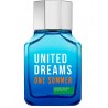 BENETTON UNITED DREAMS ONE SUMMER 100ML  EAU DE TOILETTE MASCULINO-CAIXA BRANCA-TESTER