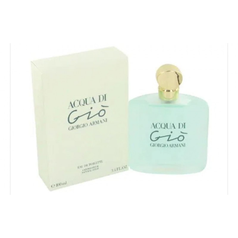 GIORGIO ARMANI ACQUA DI GIO 100ML FEMININO EAU DE TOILETTE RARIDADE-CAIXA BRANCA-TESTER