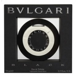 BULGARI BLACK 75ML EAU DE TOILETTE UNISSEX RARIDADE