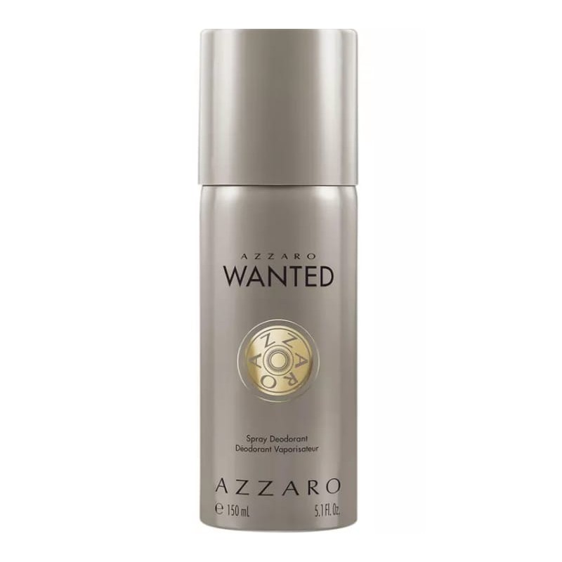 AZZARO WANTED DESODORANTE MASCULINO 150ML