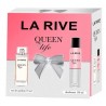 LA RIVE QUEEN OF LIFE KIT-EAU DE PARFUM +DESODORANTE