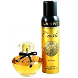 LA RIVE CASH WOMAN KIT-EAU DE PARFUM + DESODORANTE