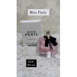 MON PARIS DE YVES SAINT LAURENT EAU DE PARFUM FEMININO-90 ML-CAIXA BRANCA-TESTER