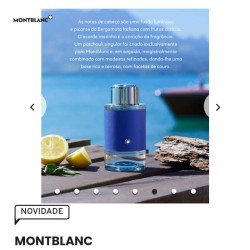 MONTBLANC EXPLORER ULTRA BLUE MASCULINO 60ML EAU DE PARFUM