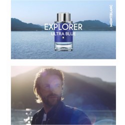 TESTER ORIGINAL SEM USO MONTBLANC EXPLORER ULTRA BLUE Eau De Parfum 100ml Masculino