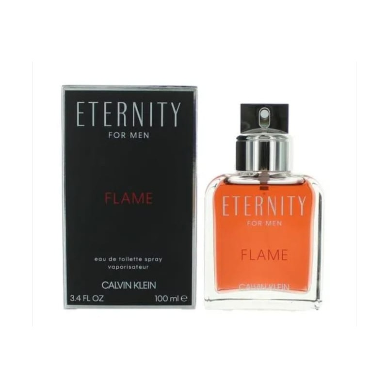 CALVIN KLEIN ETERNITY FLAME EAU DE TOILETTE 100ML -MASCULINO