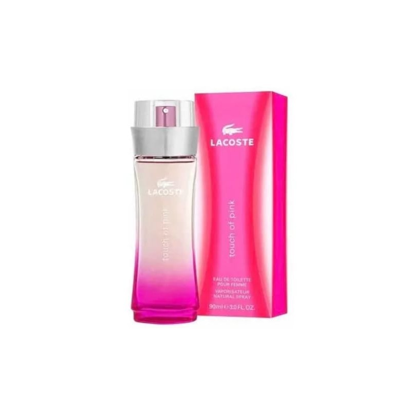 LACOSTE TOUCH OF PINK EAU DE TOILETTE 90ML-FEMININO