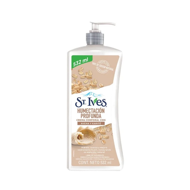 ST IVES CREME HIDRATANTE CORPORAL HUMECTACION PROFUNDA-532ML