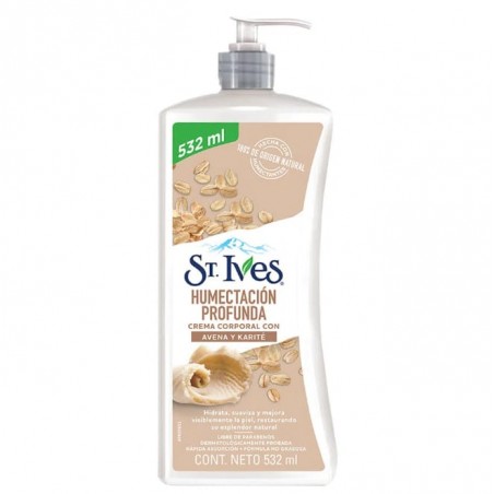 ST IVES CREME HIDRATANTE CORPORAL HUMECTACION PROFUNDA-532ML