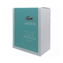 LACOSTE L.12.12 ELLE NATURAL EAU DE TOILETTE 90ML FEMININO