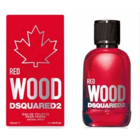 DSQUARED 2 WOOD RED POUR FEMME EAU DE TOILETTE 100ML