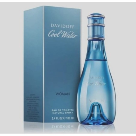 DAVIDOFF COOL WATER-EAU DE TOILETTE-FEMININO-100ML