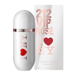 Carolina Herrera 212 Vip Rose I Love NY Feminino EAU DE PARFUM 80ML