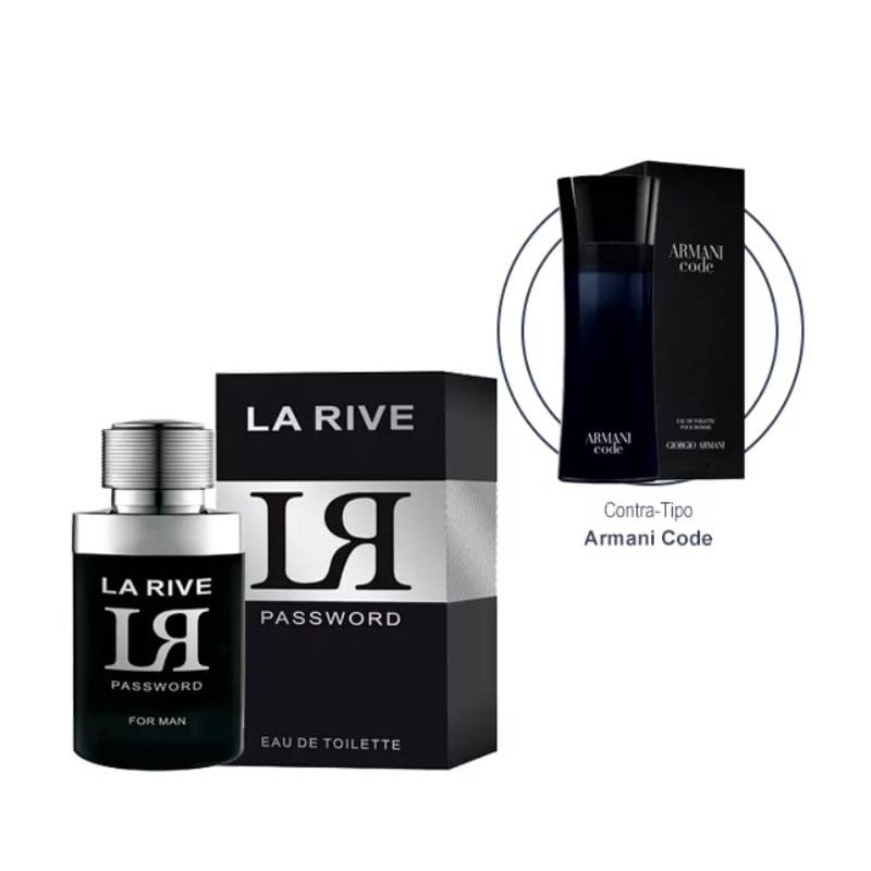 LA RIVE LR PASSWORD EAU DE TOILETTE 75ML MASCULINO