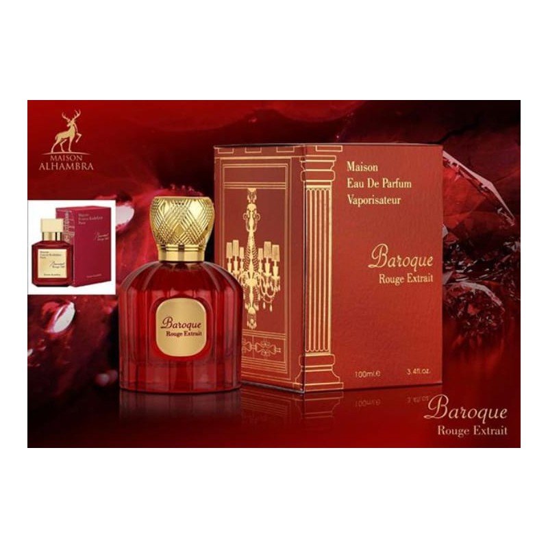 BAROQUE ROUGE EXTRAIT UNISSEX 100ML-MAISON ALHAMBRA-PERFUME ARABE