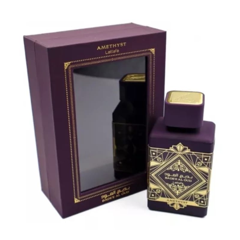 LATTAFA BADE E AL OUD AMETHYST EAU DE PARFUM UNISEX-100ML- ARABE