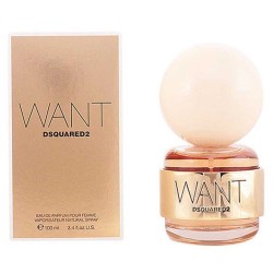 DSQUARED WANT DSQUARED2 POUR FEMME EAU DE PARFUM 100ML