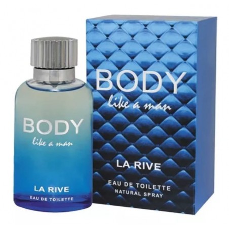 BODY LIKE A MAN LA RIVE-PERFUME MASCULINO EDT 90ML