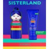 KIT PERFUME SISTERLAND BLUE NEROLI BENETTON FEMME EDT 80ML + BODY LOTION 75ML