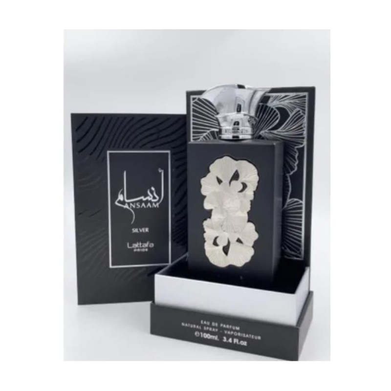 LATTAFA ANSAAM SILVER EDP 100ML MASCULINO