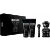 KIT MOSCHINO TOY BOY PERFUME EDP 100ML+MINIATURA 10ML +SHOWER GEL 100ML + BALM 100ML MASCULINO