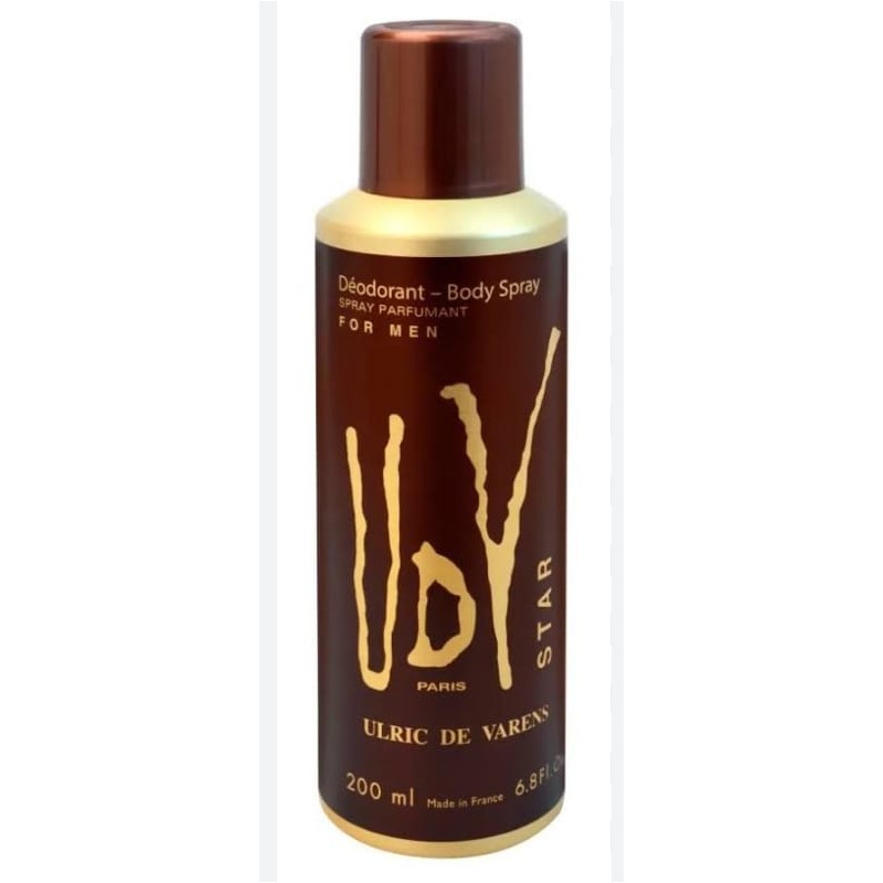 DESODORANTE UDV STAR MASCULINO 200ML