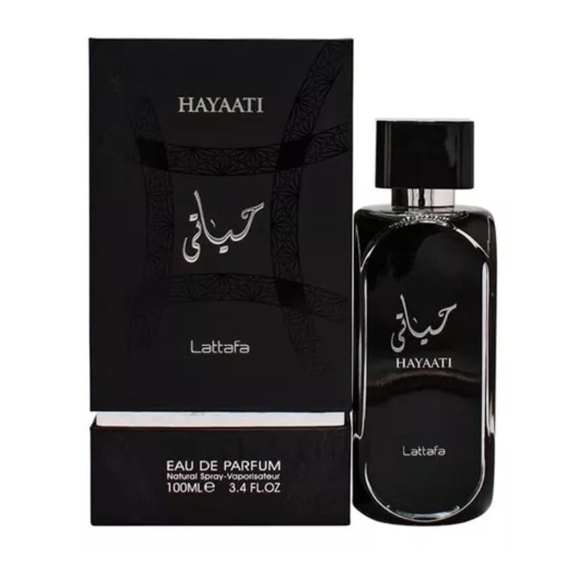 LATTAFA HAYAATI EAU DE PARFUM 100ML-COMPARTILHAVEL -ARABE