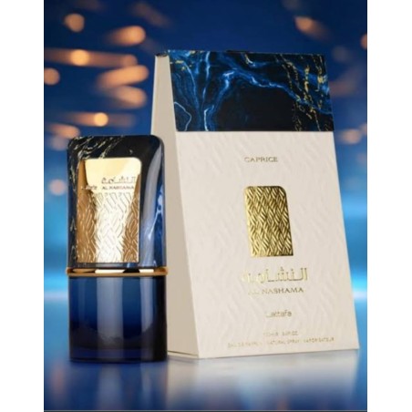 LATTAFA AL NASHAMA CAPRICE EDP 100ML -COMPARTILHAVEL-ARABE