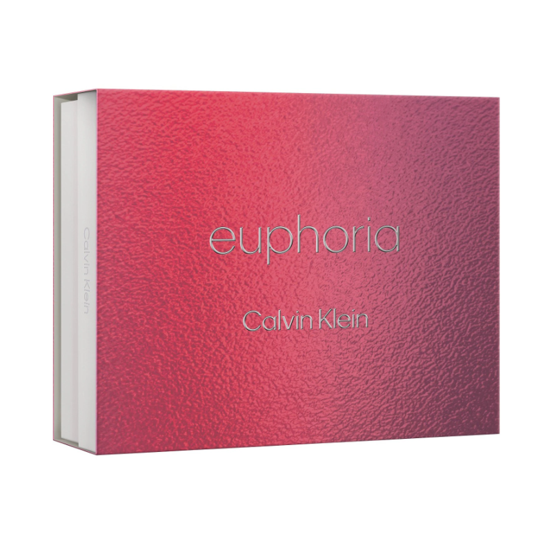 CALVIN KLEIN KIT EUPHORIA EDP 100ML + LOÇAO CORPORAL 100ML FEMININO