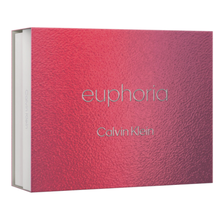 CALVIN KLEIN KIT EUPHORIA EDP 100ML + LOÇAO CORPORAL 100ML FEMININO