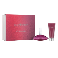 CALVIN KLEIN KIT EUPHORIA EDP 100ML + LOÇAO CORPORAL 100ML FEMININO