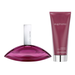 CALVIN KLEIN KIT EUPHORIA EDP 100ML + LOÇAO CORPORAL 100ML FEMININO