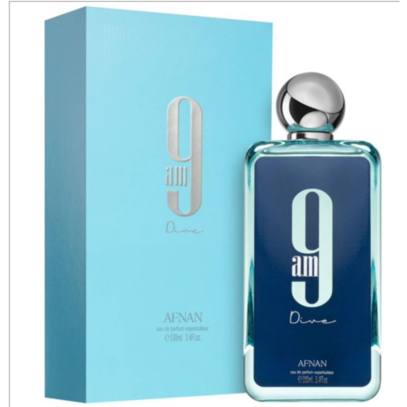 AFNAN 9AM DIVE EAU DE PARFUM SPRAY UNISSEX 100ML-ARABE