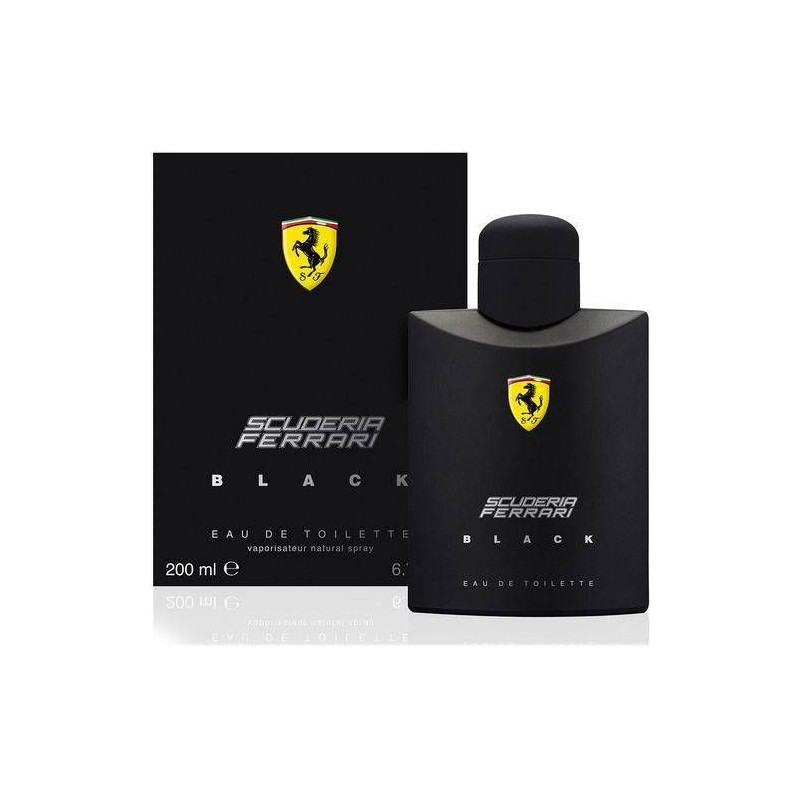 Ferrari Black Masculino Eau De Toilette 200ml